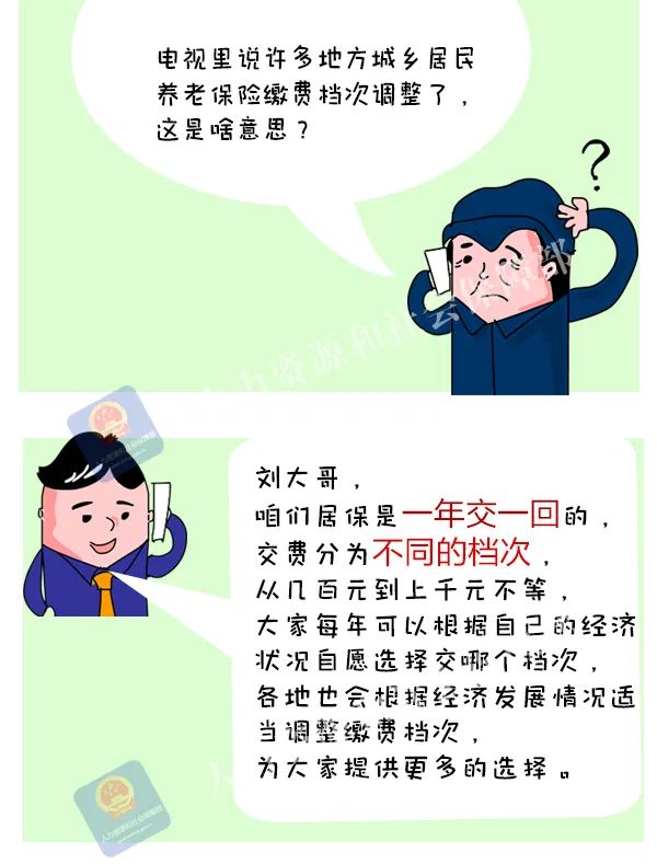 多地調(diào)整城鄉(xiāng)居民養(yǎng)老保險繳費檔次，多繳多得，長繳多得！